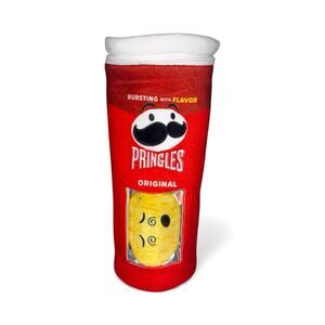 Pringles Can Plush With Worried Face Chip